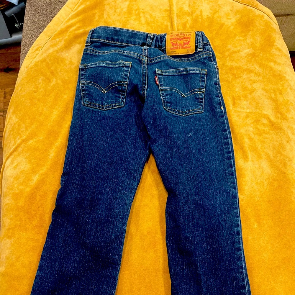 Levi's Classic Indigo Straight Jeans